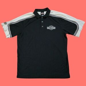 Y2K Harley Davidson Polo Shirt
